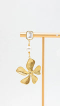 Boucle d’oreille Ambre